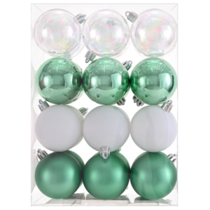 plastic christmas ball