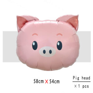 new instagram worthy cartoon jungle animal aluminum foil balloons