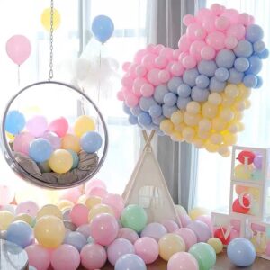 macaron balloons, round latex balloons