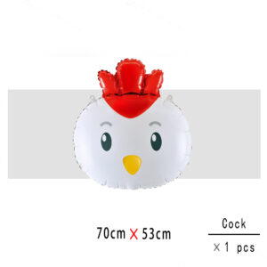 new instagram worthy cartoon jungle animal aluminum foil balloons